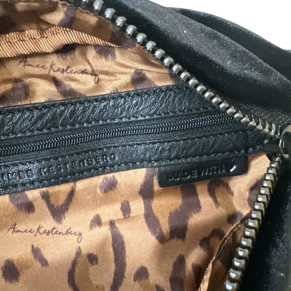 AIMEE KESTENBERG Milan Calfhair ViBum Bag in Black Haircalf - Picture 9 of 11